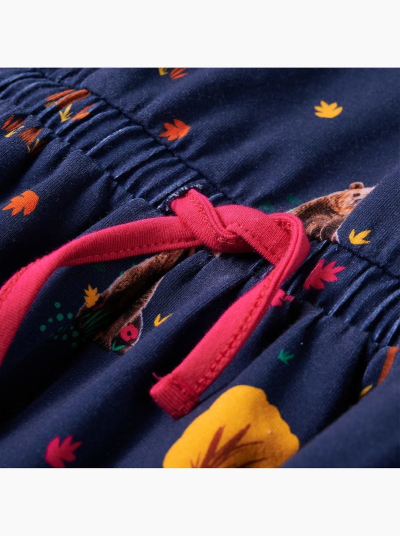 Robe Pour Enfants Coton - VidaXL Bleu - Kiabi