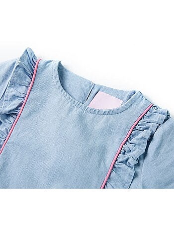 Robe Pour Enfants Coton - VidaXL