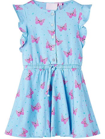 Robe Pour Enfants Coton - VidaXL