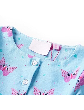 Robe Pour Enfants Coton - VidaXL