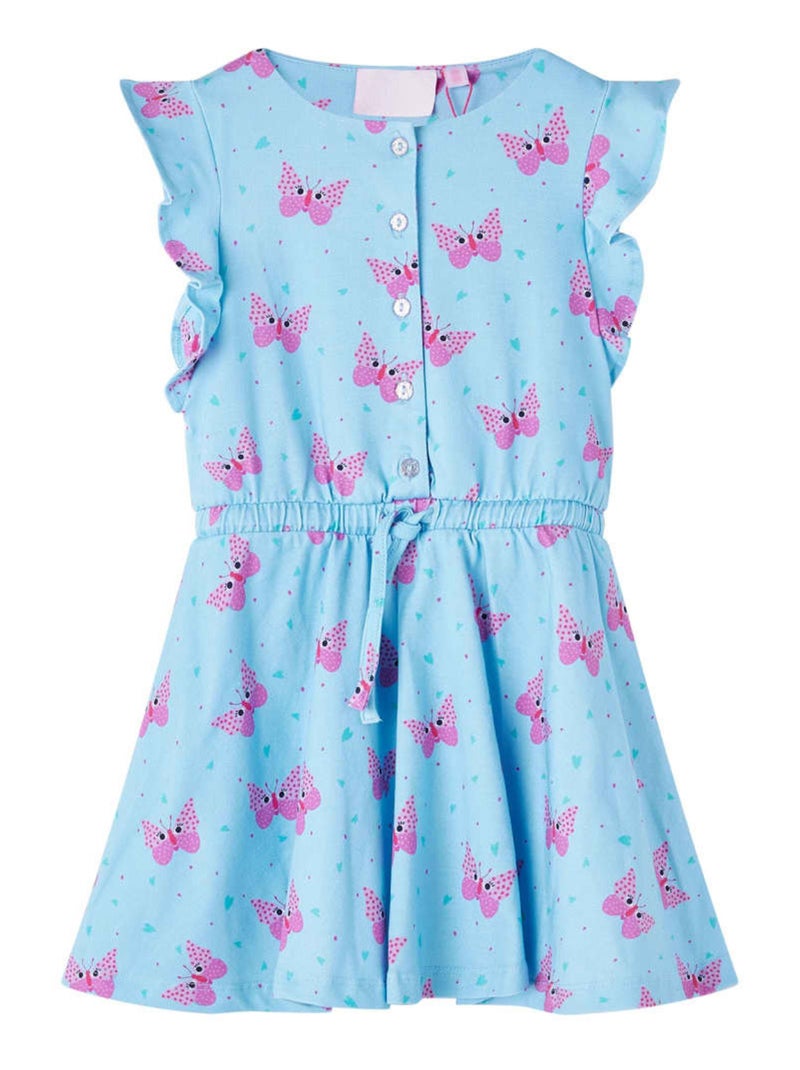 Robe Pour Enfants Coton - VidaXL Multicolore - Kiabi