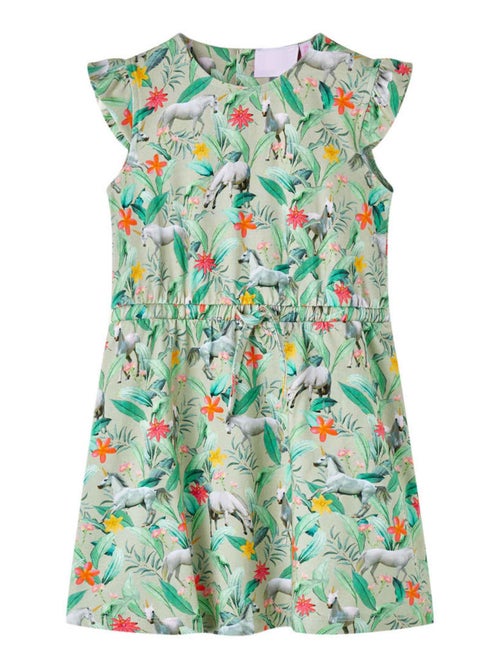 Robe Pour Enfants Coton - VidaXL - Kiabi