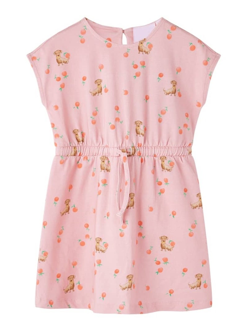 Robe Pour Enfants Coton - VidaXL Orange - Kiabi