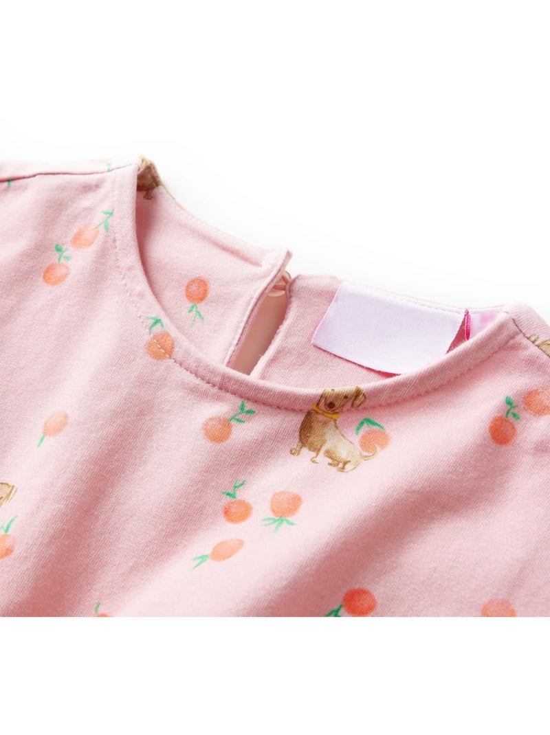 Robe Pour Enfants Coton - VidaXL Orange - Kiabi