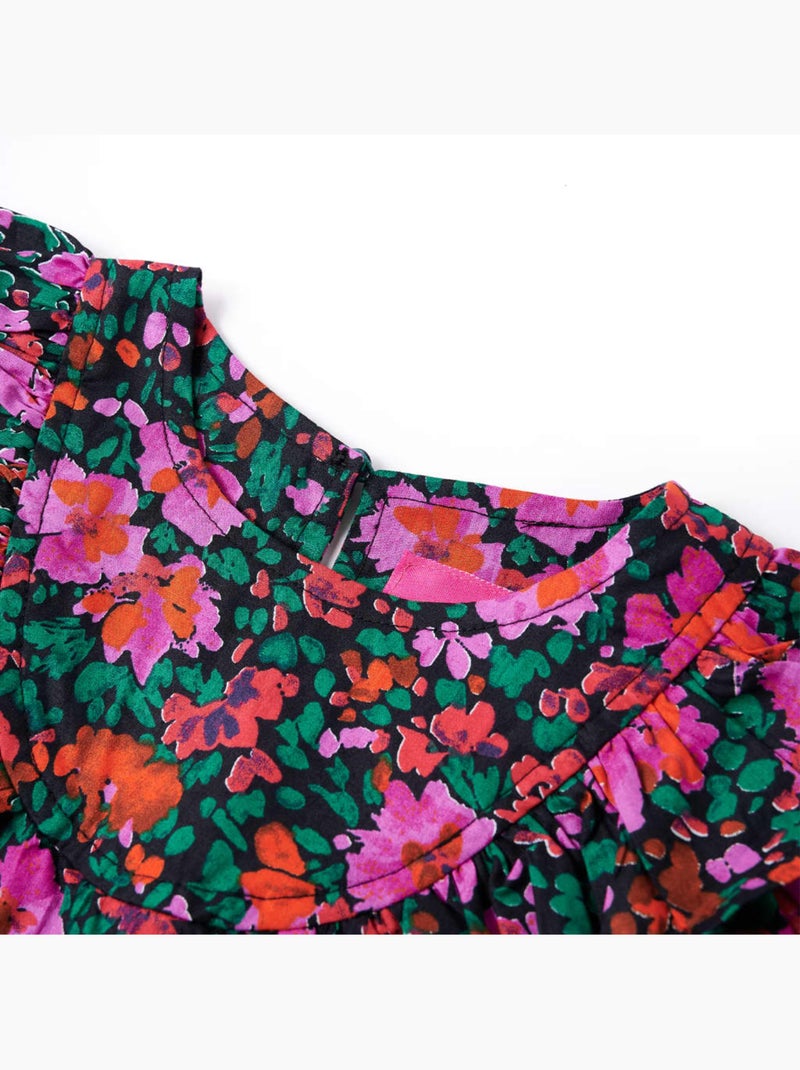 Robe Pour Enfants Coton - VidaXL Rose - Kiabi
