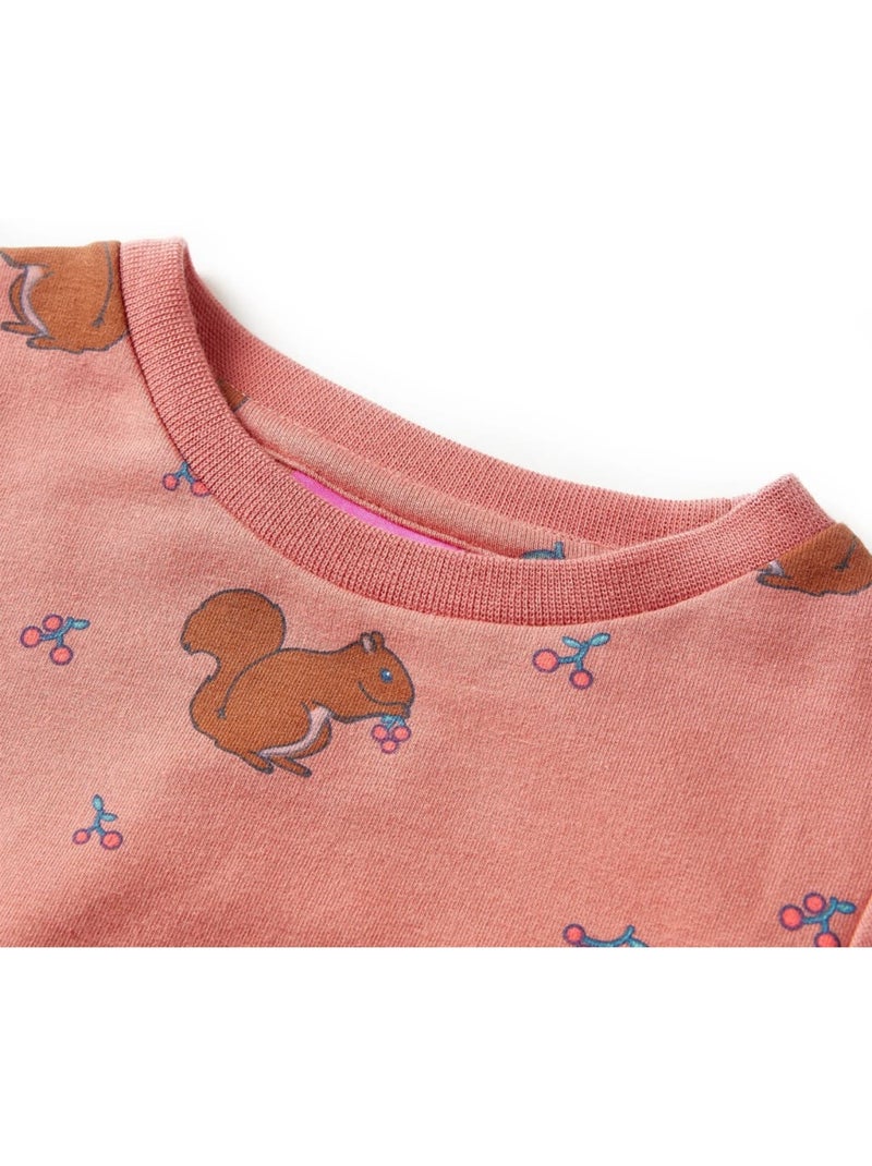 Robe Pour Enfants Coton - VidaXL Rose - Kiabi