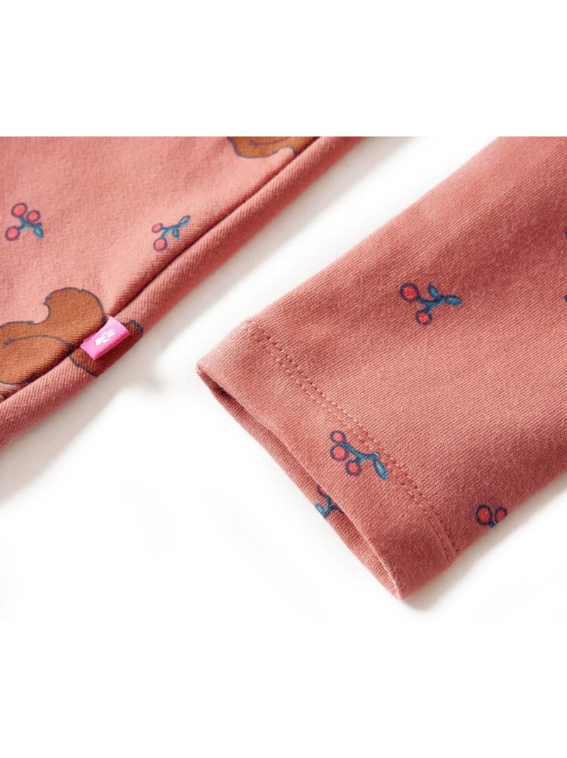 Robe Pour Enfants Coton - VidaXL Rose - Kiabi