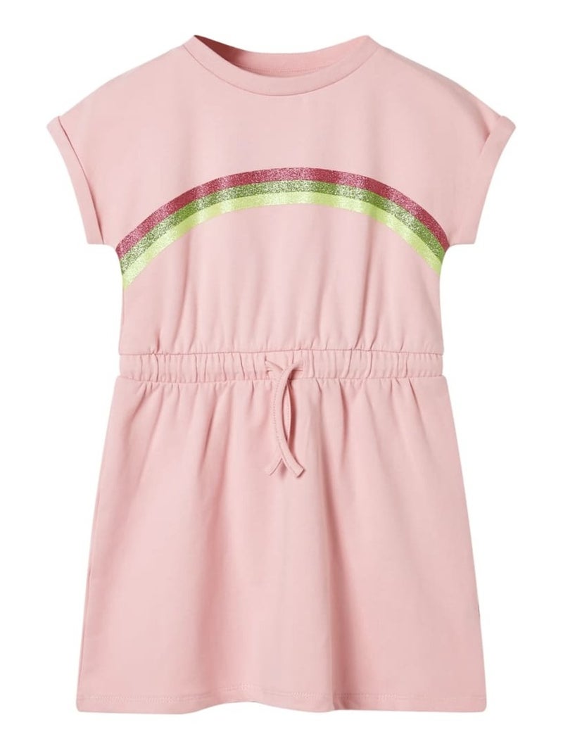 Robe Pour Enfants Coton - VidaXL Rose - Kiabi