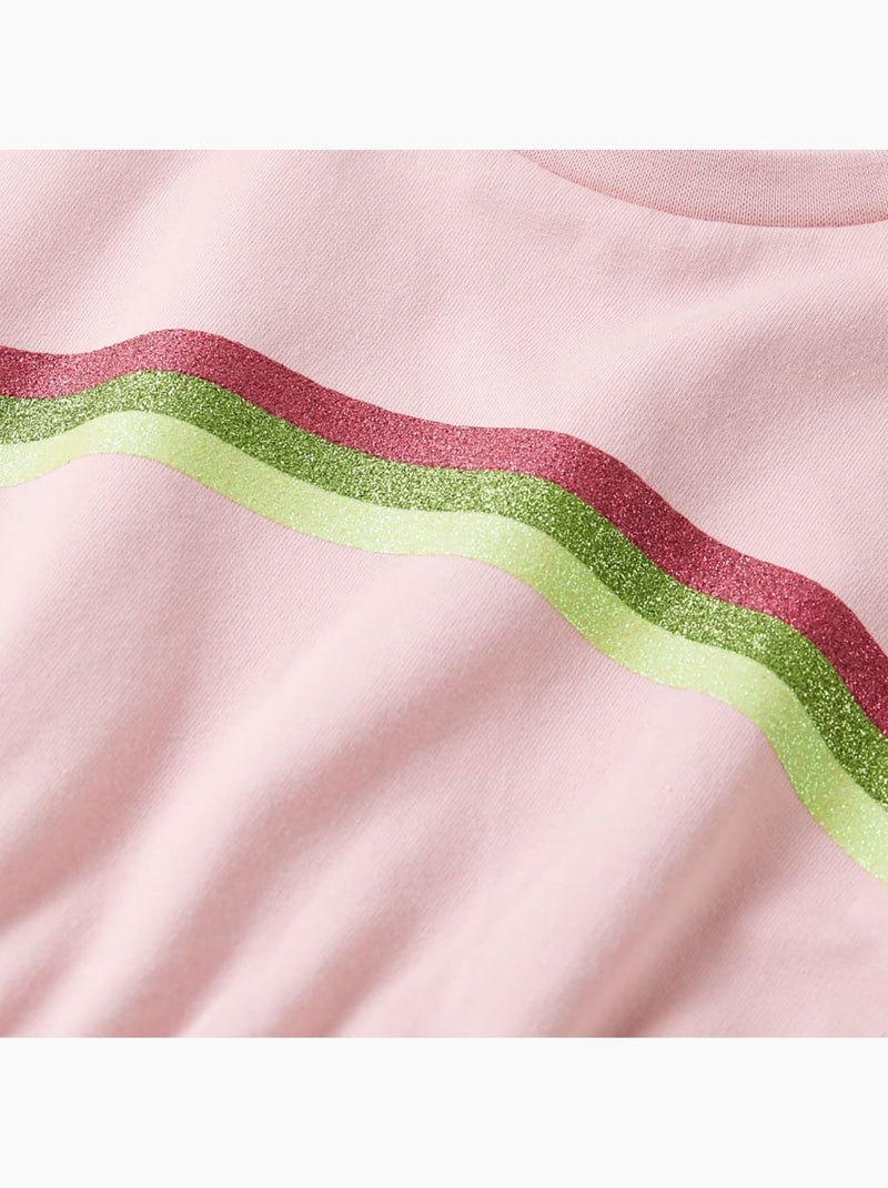 Robe Pour Enfants Coton - VidaXL Rose - Kiabi