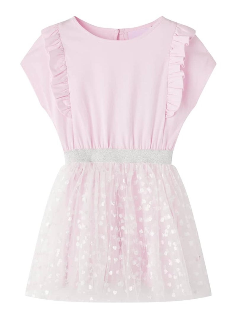 Robe Pour Enfants Coton - VidaXL Rose - Kiabi