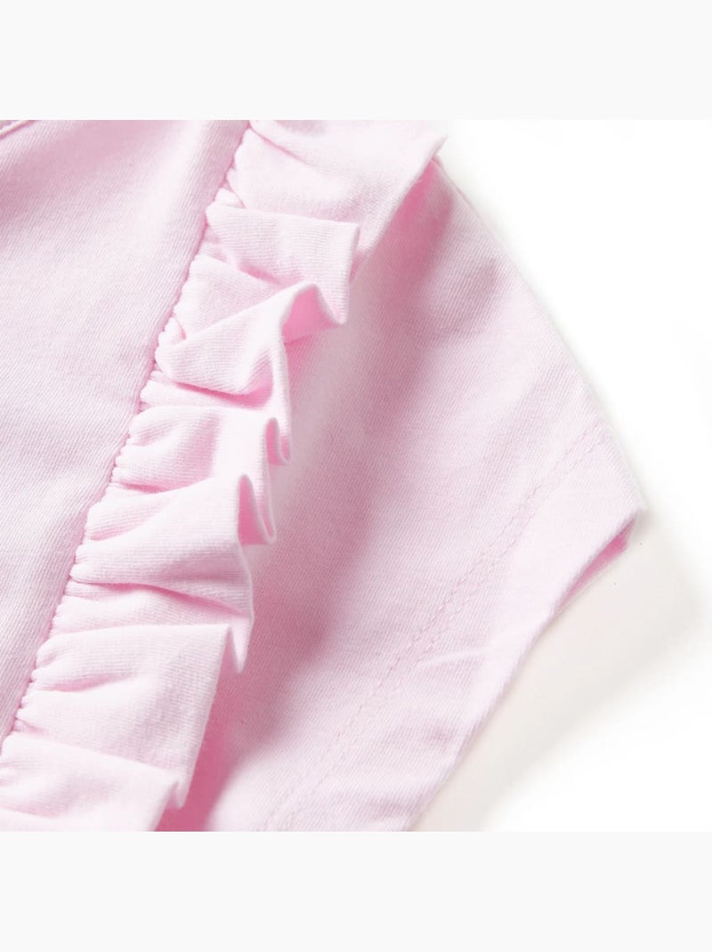 Robe Pour Enfants Coton - VidaXL Rose - Kiabi