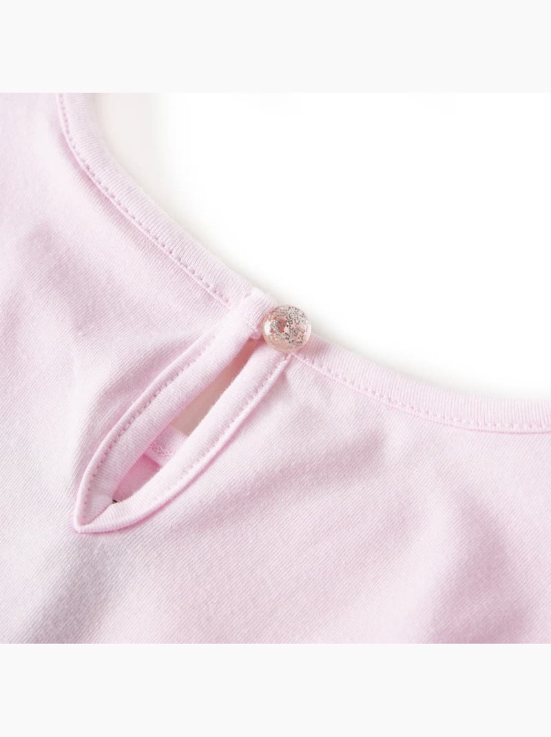 Robe Pour Enfants Coton - VidaXL Rose - Kiabi