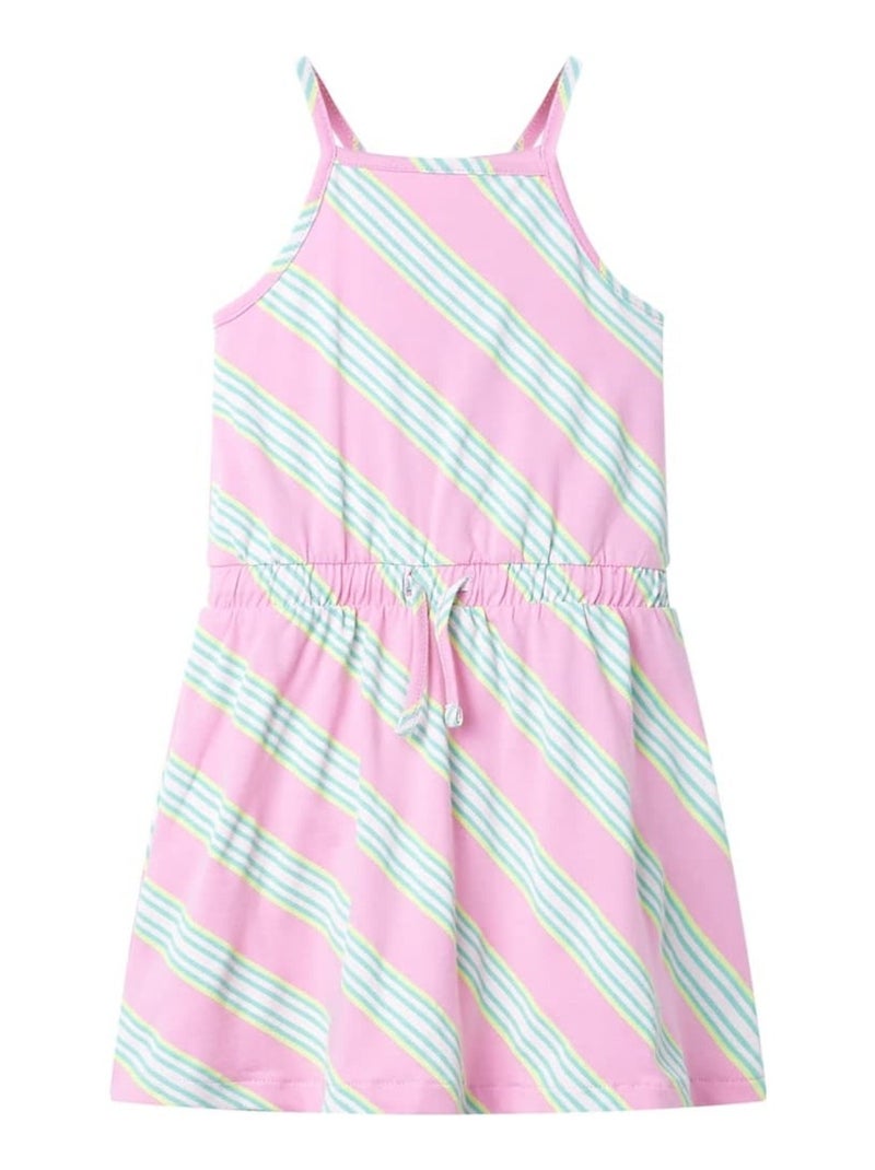 Robe Pour Enfants Coton - VidaXL Rose - Kiabi