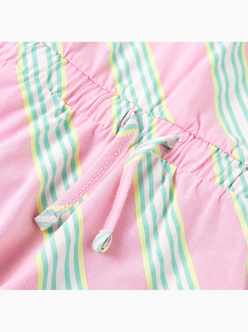 Robe Pour Enfants Coton - VidaXL Rose - Kiabi
