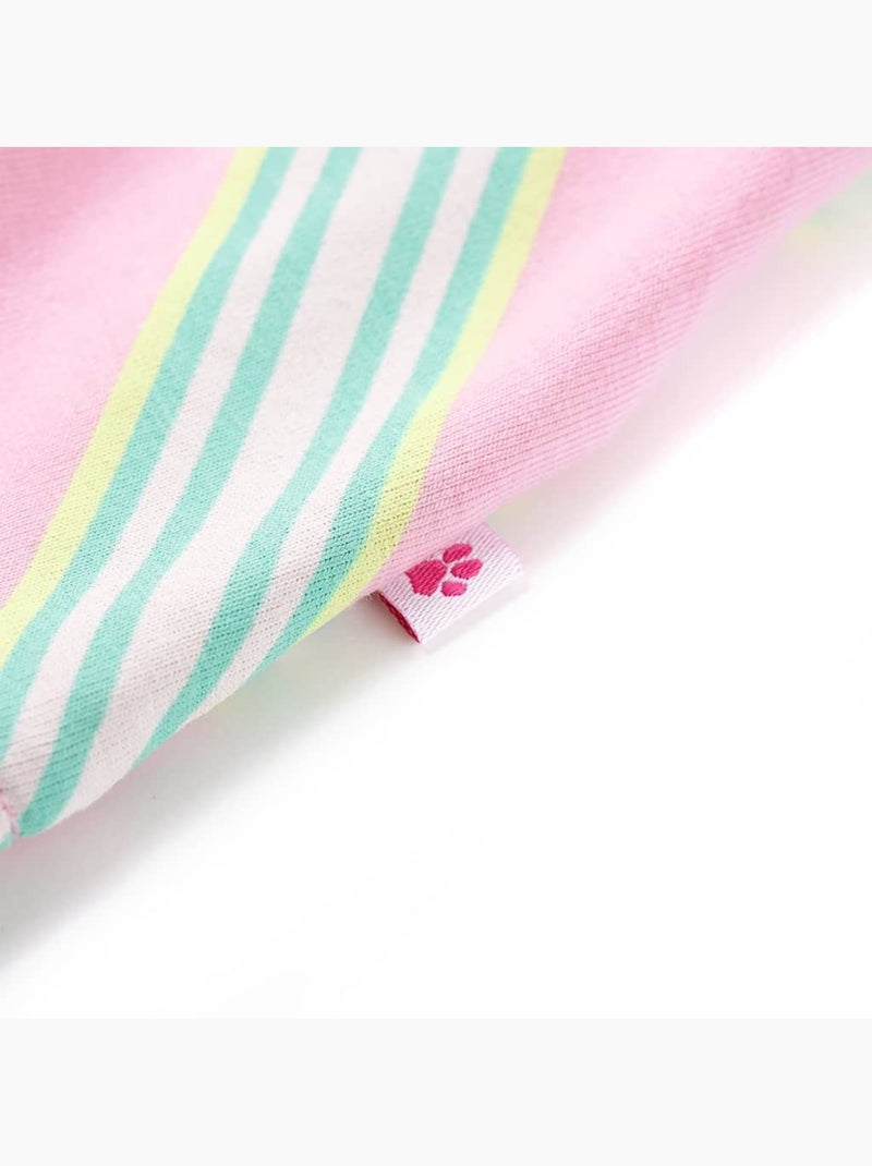 Robe Pour Enfants Coton - VidaXL Rose - Kiabi