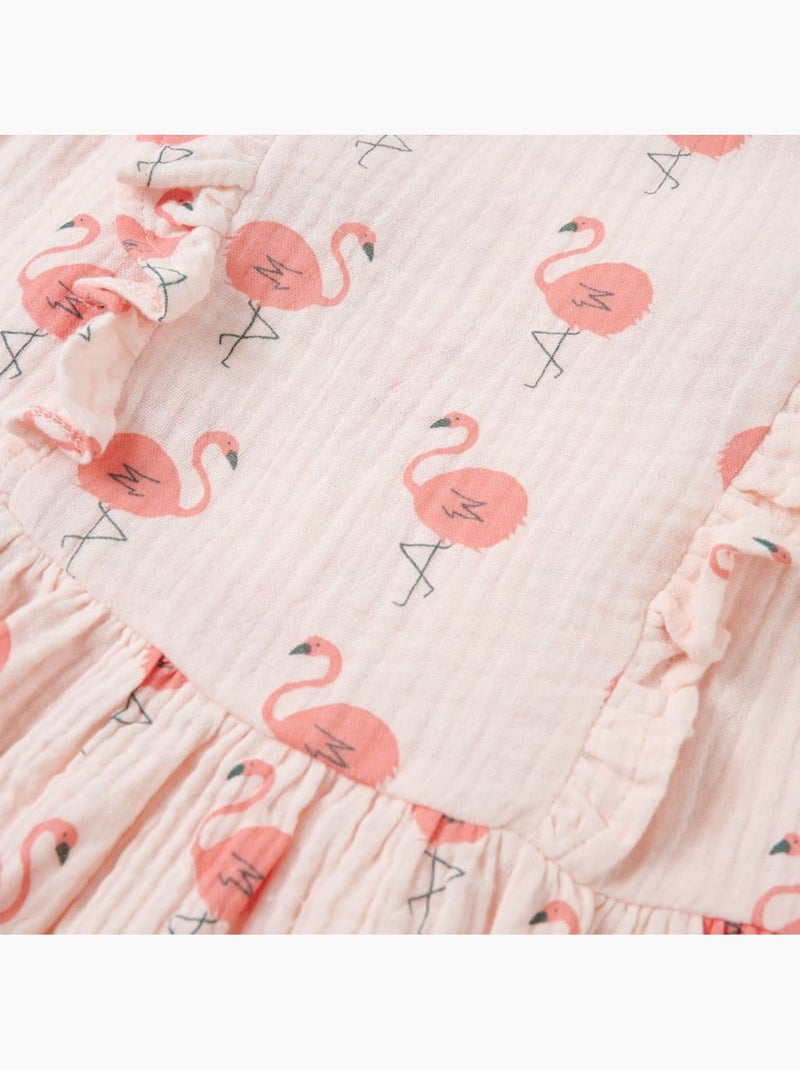 Robe Pour Enfants Coton - VidaXL Rose - Kiabi