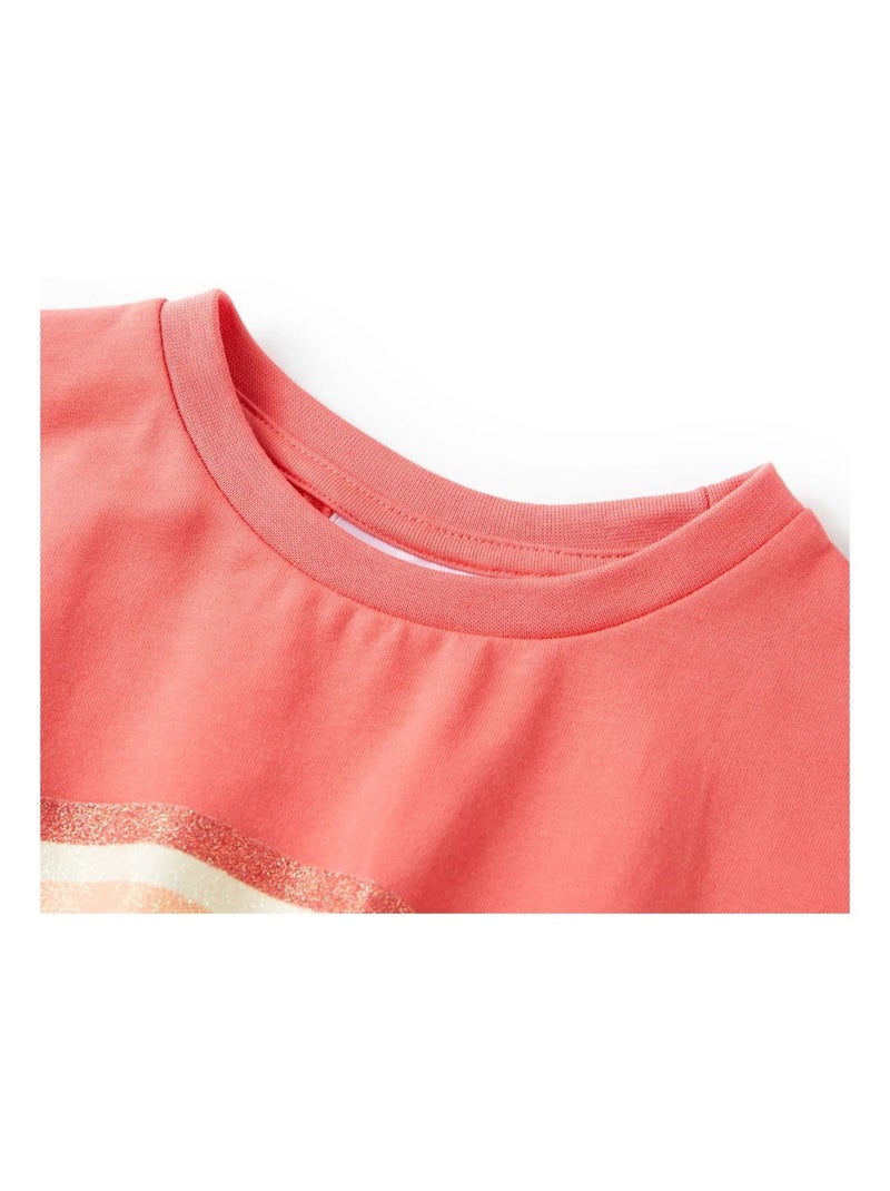 Robe Pour Enfants Coton - VidaXL Rouge - Kiabi