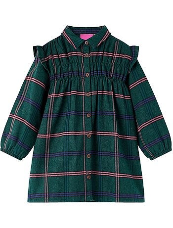 Robe Pour Enfants Coton - VidaXL