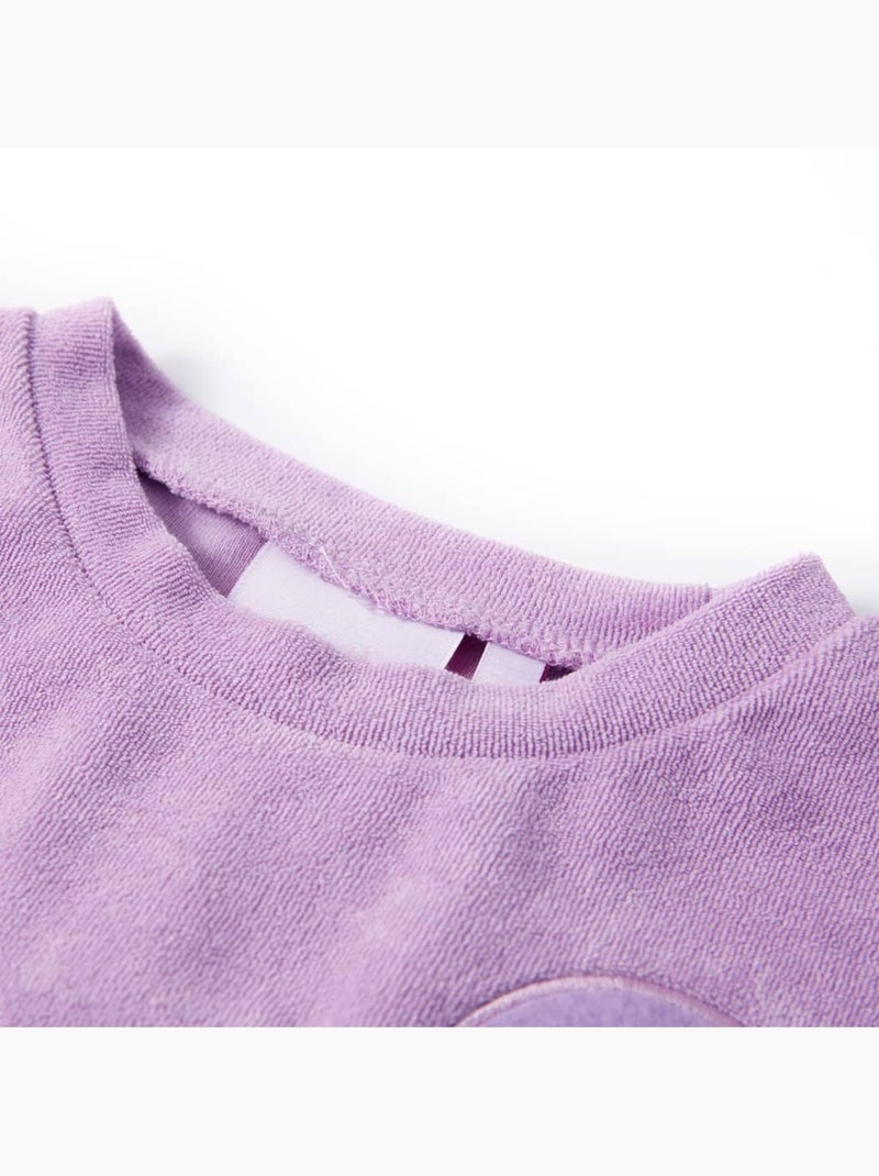 Robe Pour Enfants Coton - VidaXL Violet - Kiabi