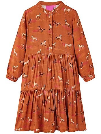 Robe Pour Enfants Fibre - VidaXL