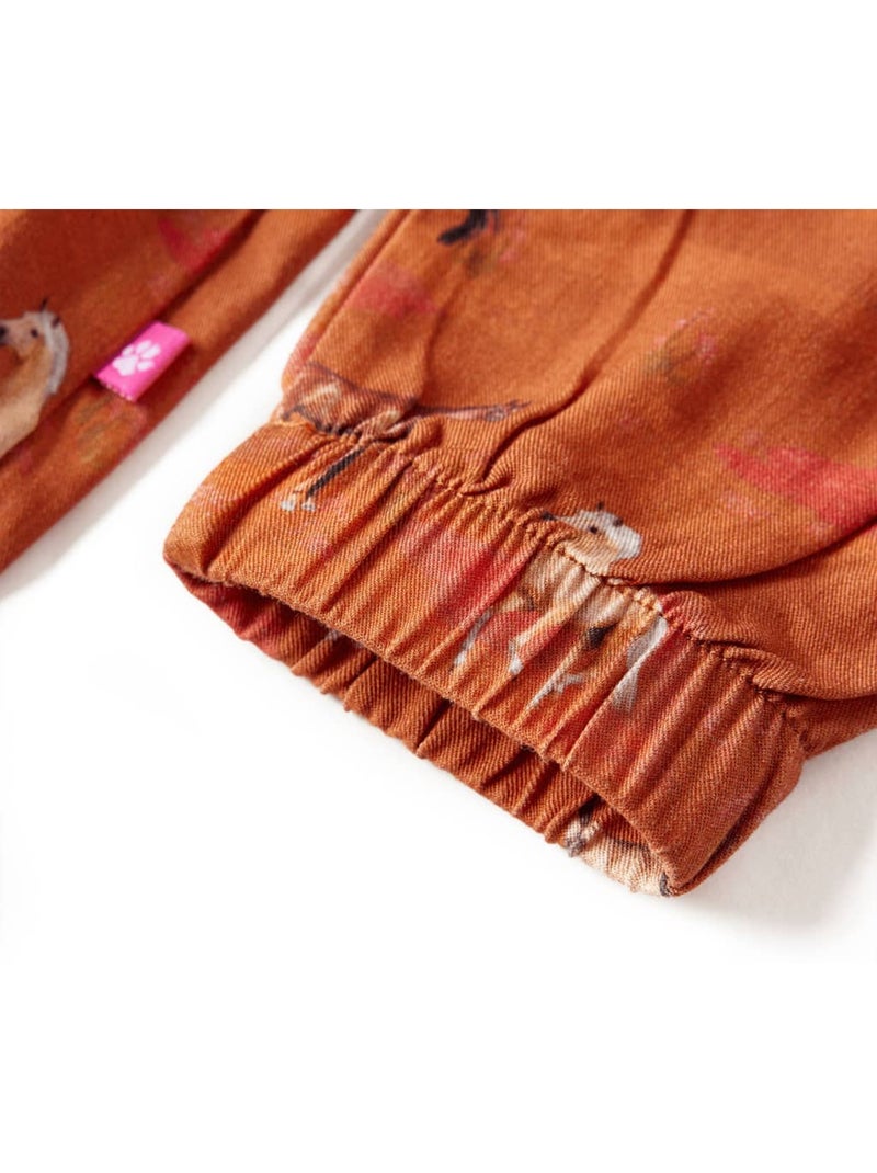 Robe Pour Enfants Fibre - VidaXL Camel - Kiabi