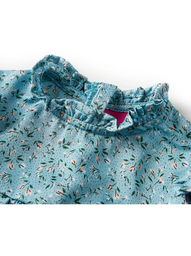 Robe Pour Enfants Polyester - VidaXL Bleu - Kiabi