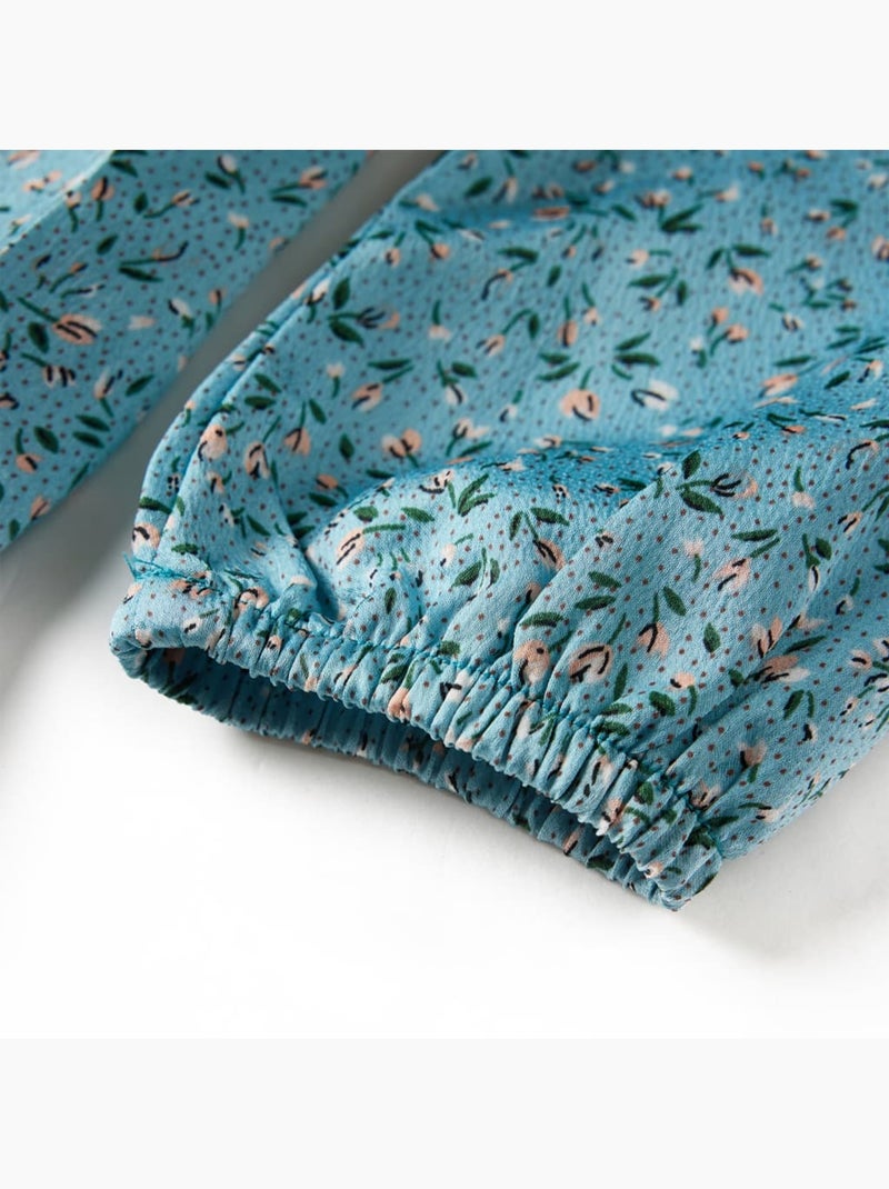 Robe Pour Enfants Polyester - VidaXL Bleu - Kiabi