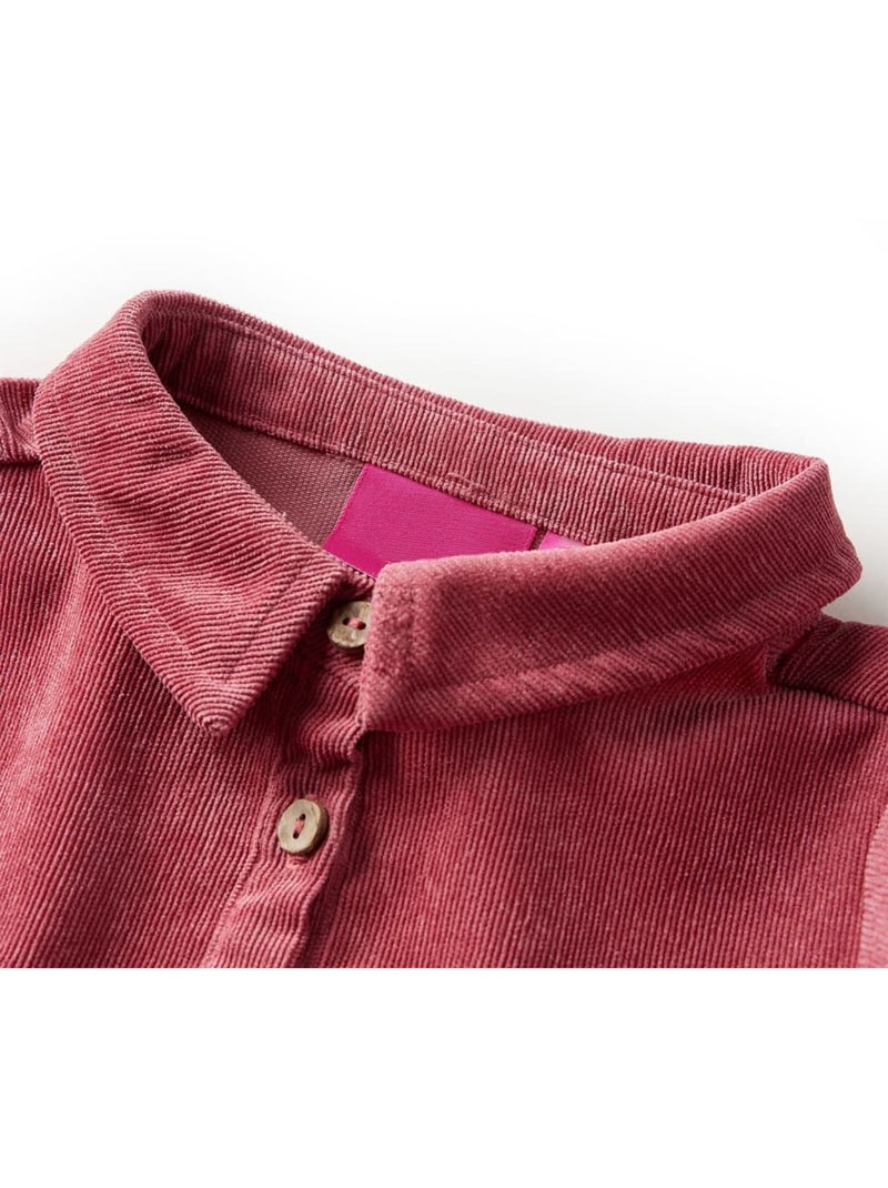 Robe Pour Enfants Polyester - VidaXL Rose - Kiabi