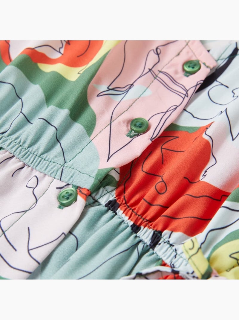 Robe Pour Enfants Polyester - VidaXL Vert - Kiabi
