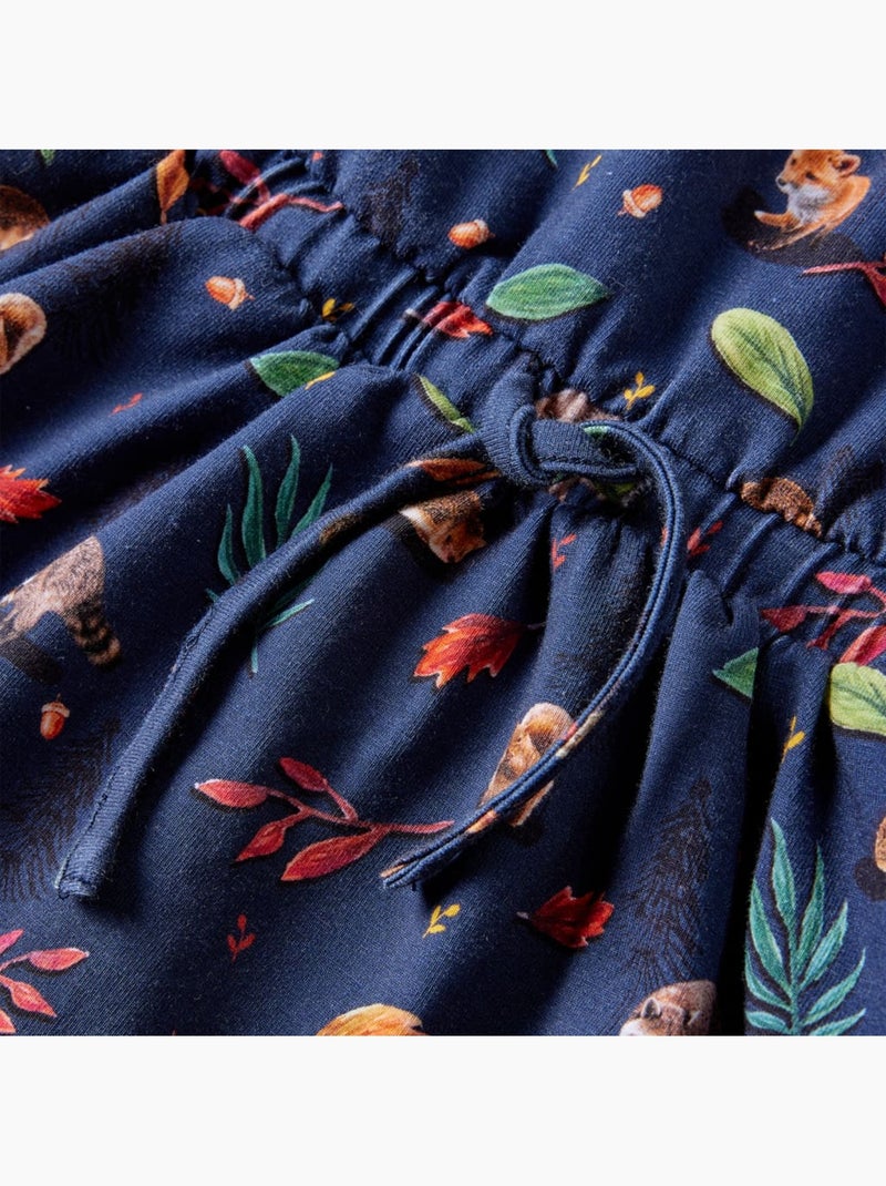 Robe Pour Enfants Tissu - VidaXL Bleu - Kiabi