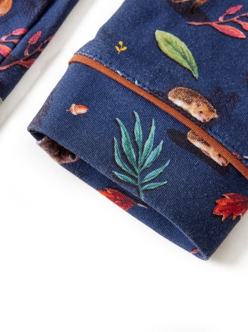 Robe Pour Enfants Tissu - VidaXL Bleu - Kiabi