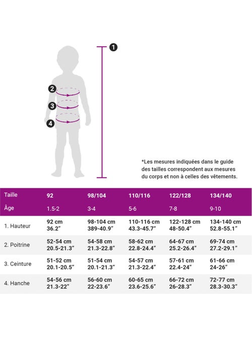 Robe Pour Enfants Tissu - VidaXL - Kiabi