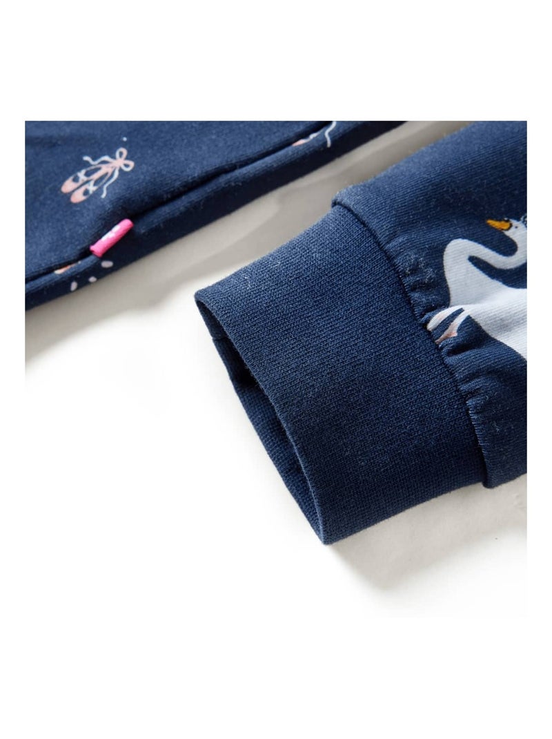 Robe Pour Enfants Tissu - VidaXL Bleu - Kiabi
