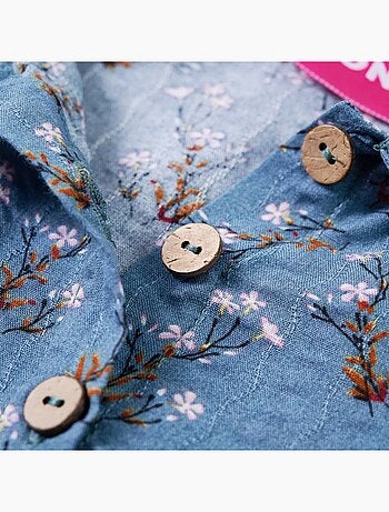 Robe Pour Enfants Tissu - VidaXL