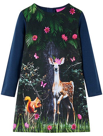 Robe Pour Enfants Tissu - VidaXL