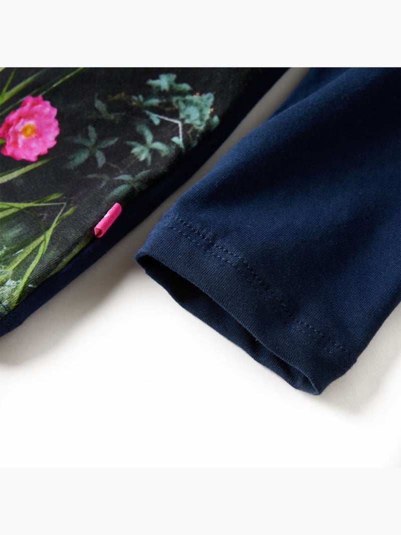 Robe Pour Enfants Tissu - VidaXL Bleu - Kiabi