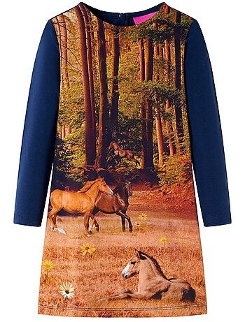 Robe Pour Enfants Tissu - VidaXL