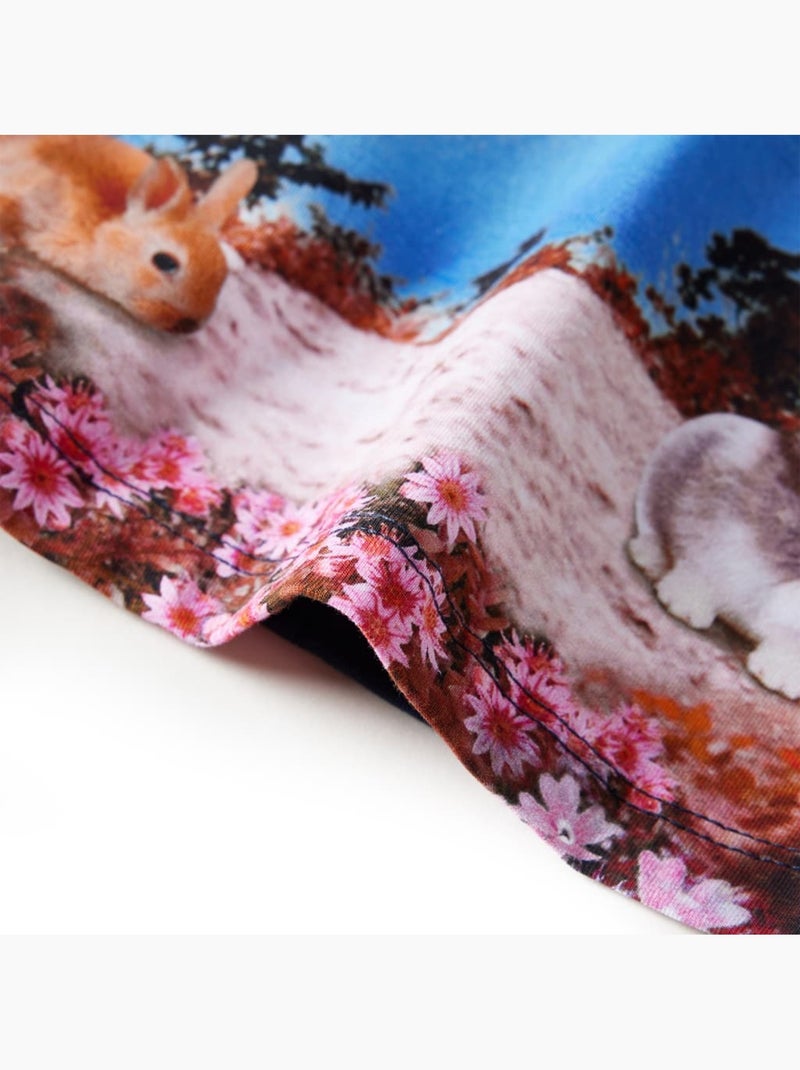 Robe Pour Enfants Tissu - VidaXL Bleu - Kiabi