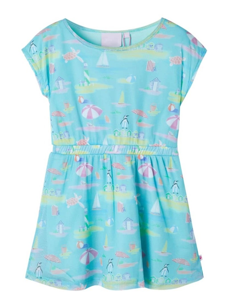 Robe Pour Enfants Tissu - VidaXL Bleu - Kiabi