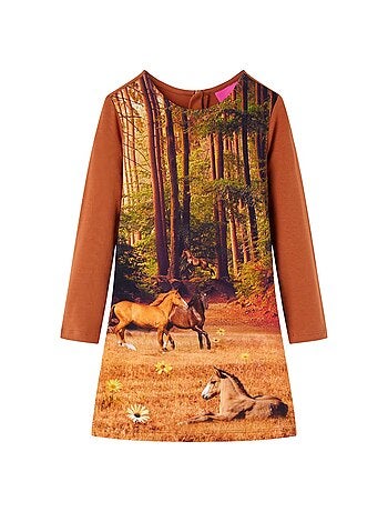 Robe Pour Enfants Tissu - VidaXL