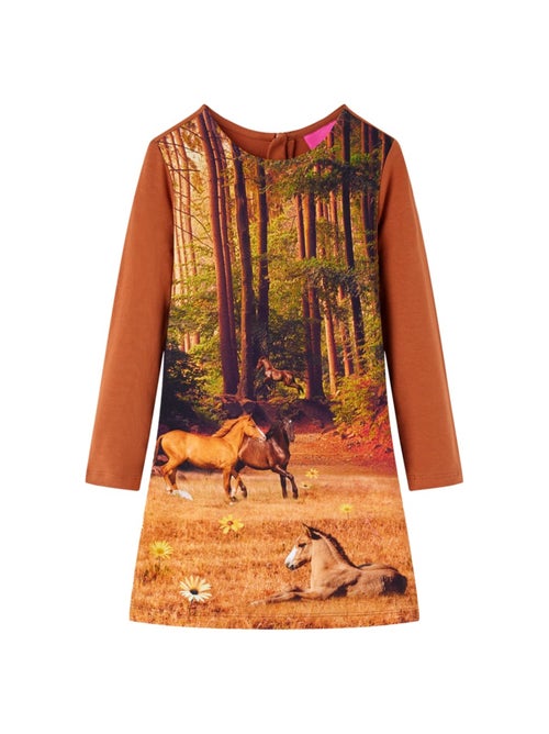 Robe Pour Enfants Tissu - VidaXL - Kiabi