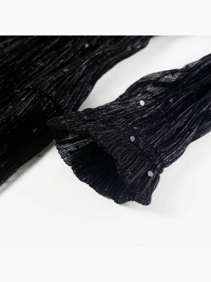 Robe Pour Enfants Tissu - VidaXL Noir - Kiabi