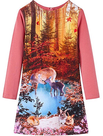 Robe Pour Enfants Tissu - VidaXL