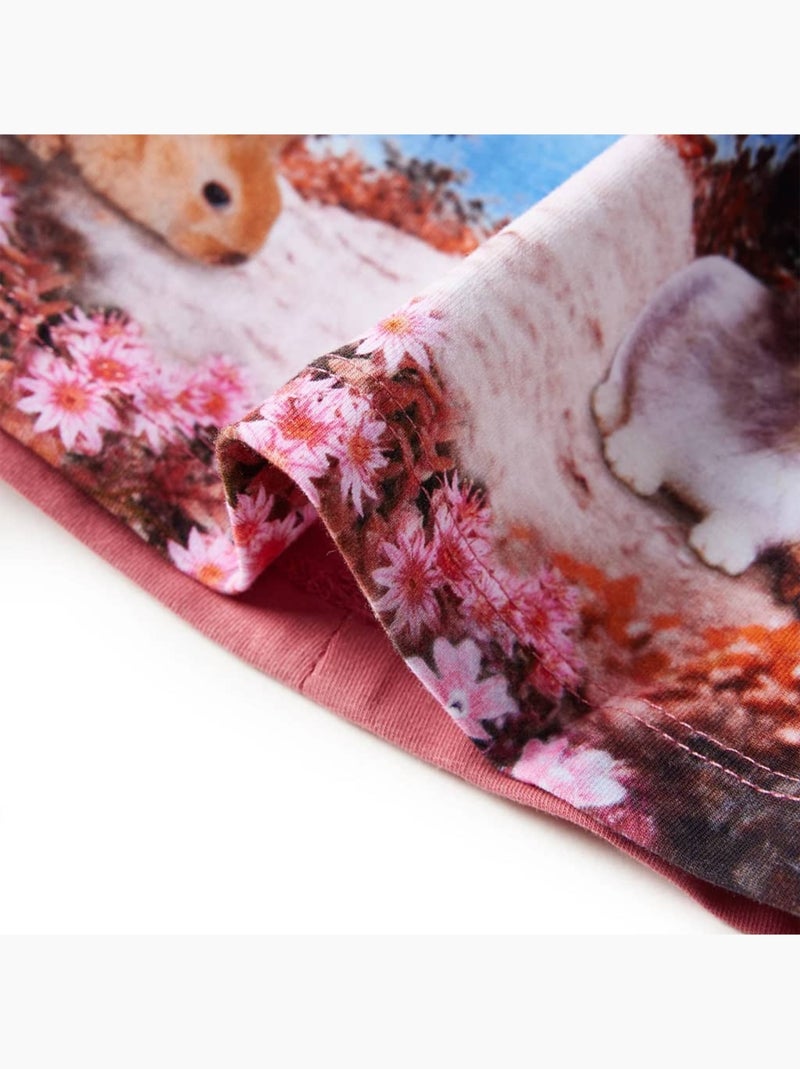 Robe Pour Enfants Tissu - VidaXL Rose - Kiabi