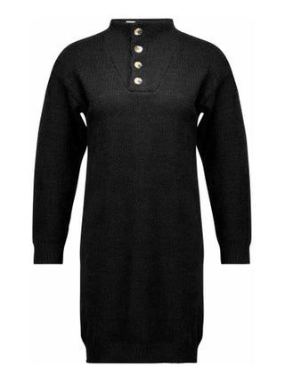 Robe pull à col boutonné 'Deeluxe'