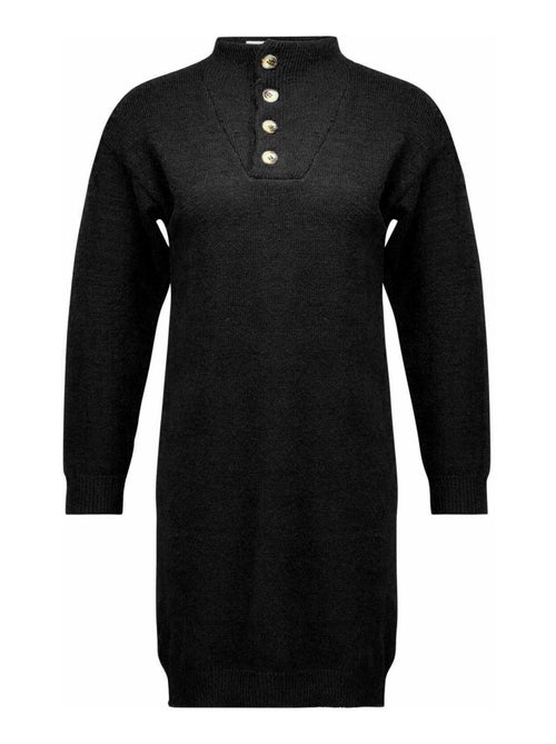 Robe pull à col boutonné 'Deeluxe' - Kiabi