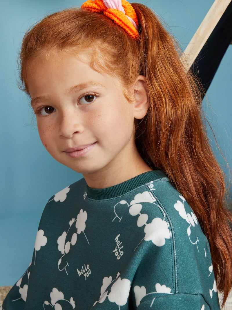 Robe pull à col rond - Taxi Brousse Vert - Kiabi