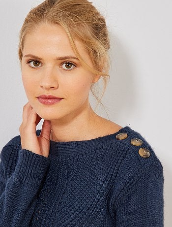 Robe pull chaude de grossesse - Kiabi