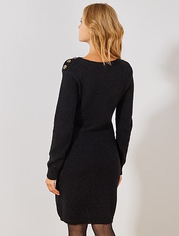 Robe pull chaude de grossesse - Kiabi