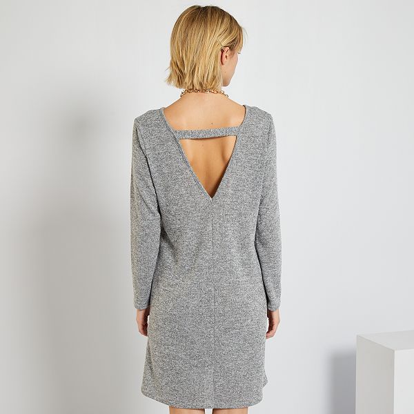 robe pull gris chine